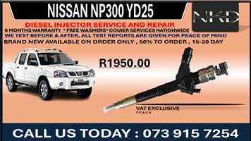 Diesel Injectors Nissan Np300 yd25 