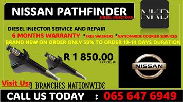 NISSAN PATHFINDER DIESEL INJECTORS
