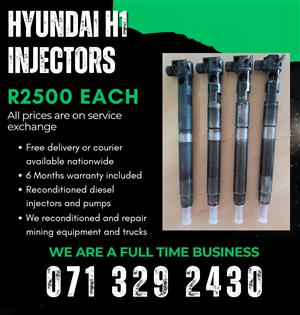 HYUNDAI H1 INJECTORS FOR SALE WITH WARRANTY 