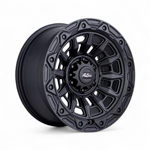 17″ A-Line Eagle 6/139 Satin Black Alloy Wheels