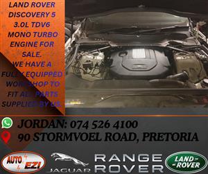 LAND ROVER DISCOVERY 5 3.0L TDV6 MONO TURBO ENGINE