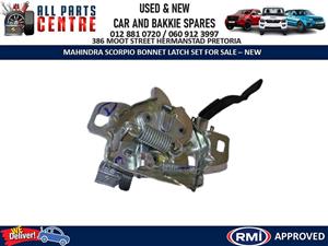 Mahindra Scorpio Bonnet latch set for Sale – New