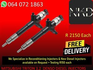DIESEL INJECTORS FOR MITSUBISHI TRITON 3,2 DIESEL INJECTORS FOR SALE