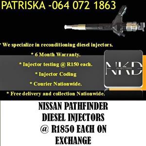 NISSAN PATHFINDER DIESEL INJECTORS FOR SALE