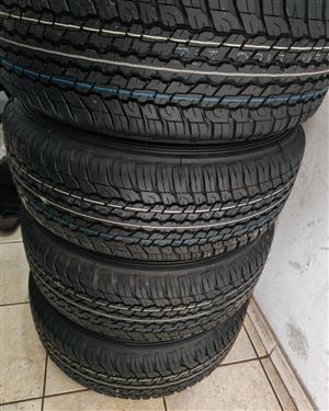 265/65/17 Dunlop Grandtrek AT25 brand new set for 