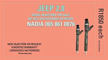JEEP 2,8 DIESEL INJECTORS FOR SALE
