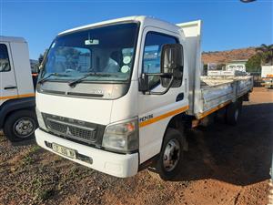 2016 Fuso Canter FE 7-136 with dropside body truck