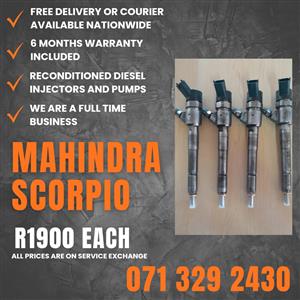 MAHINDRA SCORPIO INJECTORS FOR SALE WITH WARRANTY 