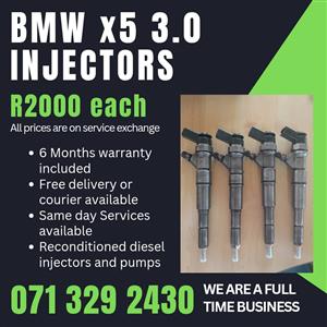 BMW X5 3.0 INJECTORS FOR SALE WITH WARRANTY INCLUDED 