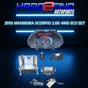 2010 Mahindra Scorpio 2.6lt 4WD ECU Set For Sale!!!