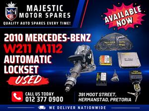 2010 Mercedes-Benz E320 W211 M112 Automatic Lockset for Sale – Used