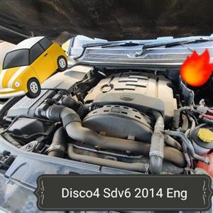 2014 Land Rover Discovery 4 SDV6 Engine