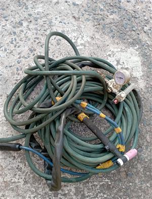 Argan torch with gages & hoses