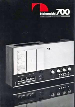 NAKAMICHI TRI TRACER cassette deck 3 Head