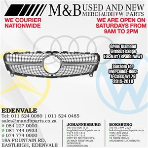 Grille Diamond without badge Facelift (Brand New)