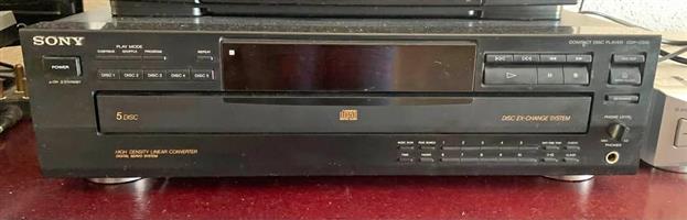 Sony CDP-C335 5-Disc Carousel CD Changer