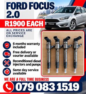 FORD FOCUS 2.0 INJECTORS FOR SALE 