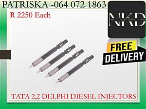 TATA 2,2 DELPHI DIESEL INJECTORS FOR SALE