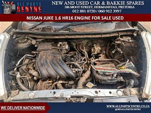 Used Nissan Juke 1.6 HR16 Petrol Engine for Sale