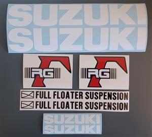 1983 Suzuki RG 250 Gamma stickers decals  kits