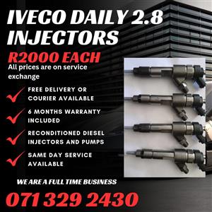 IVECO DAILY 2.8 INJECTORS FOR SALE WITH WARRANTY 