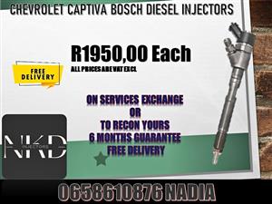 Chevrolet Captiva Diesel Injectorrs on sale - 6 month warranty