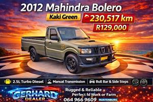 2012 Mahindra Bolero