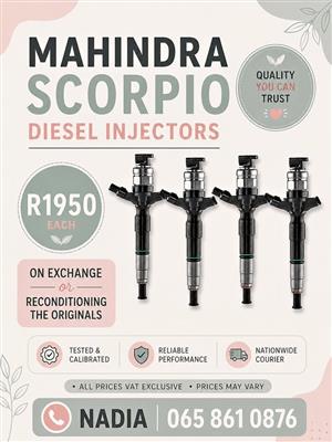 MAHINDRA SCORPIO DIESEL INJECTORS FOR SALE