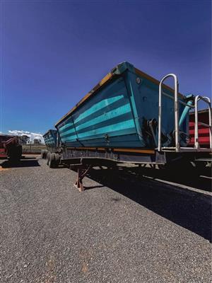 2015 40 Cube  Side Tipper Trailers