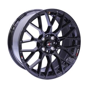 15″ Racing Hart Rush 4/100 & 4/108 Gloss Black Alloy Wheels