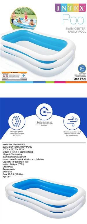 INTEX FAMILY POOL