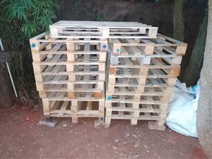 Wooden pallets