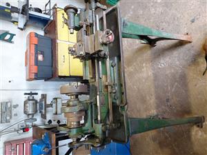 Vintage Drummond lathe for sale with extra 3 jaw chuck. For the collector .