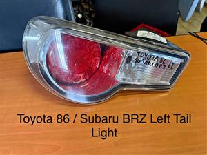 Toyota 86 / Subaru BRZ Left Tail Light