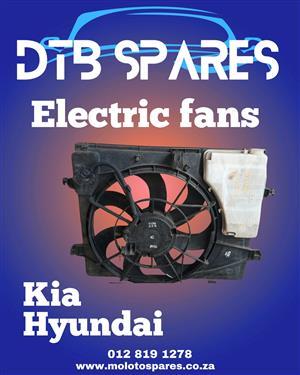 Electric Fans for Kia and Hyundai