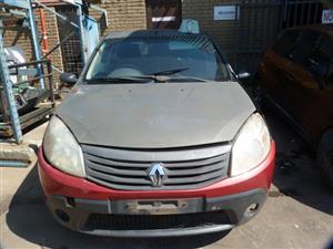 Renault Sandero 1.6 Petrol Manual Charcoal  2011 SPARESBOYZ STRIPPING FOR SPARES
