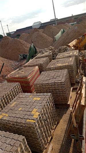 80mm Interlocking Paving Bricks 