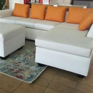 Big - L shape couch with an Ottoman 