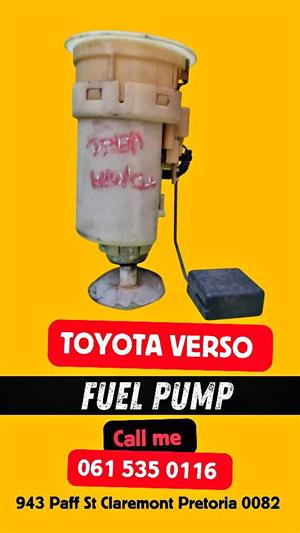 Toyota verso fuel pump 