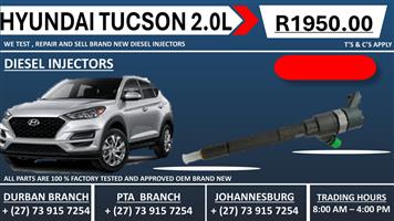 Hyundai Tucson 2.0l Diesel Injectors 