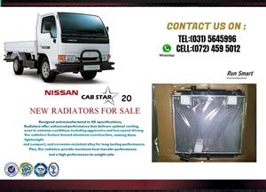 NISSAN CABSTAR UD 20 BRAND NEW RADIATOR FOR SALE PRICE:R2100