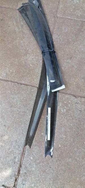 Toyota corolla window guards.