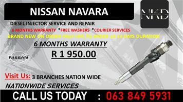 NISSAN NAVARA YD25 DIESEL INJECTORS KWAZULU NATAL PHOENIX                       