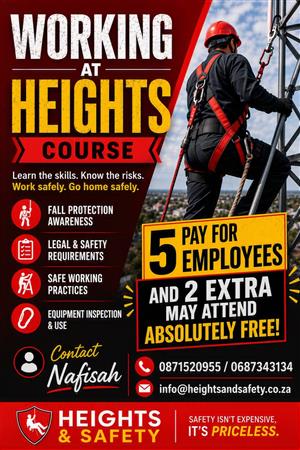 Working at Heights Training course