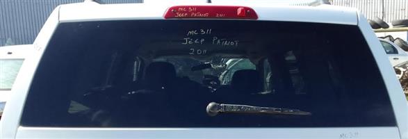 Jeep Patriot 2011 Rear Windscreen