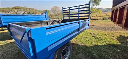 Drop side trailer