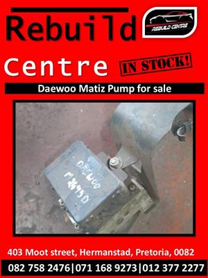 Daewoo Matiz  pump for sale
