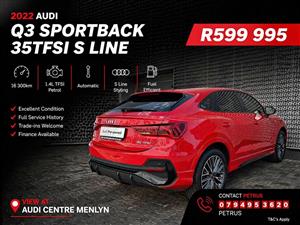 2022 Audi Q3 Sportback 35 TFSI S Line