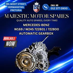 Mercedes-Benz W169 W245 Automatic Gearbox – Used  