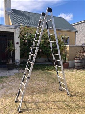 InStep Adjustable  2Man Aluminium ladder - see price and size below